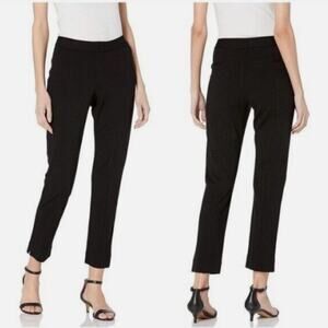 NYDJ Women's Ponte Knit Betty Ankle Pants Midnight Size 8P
